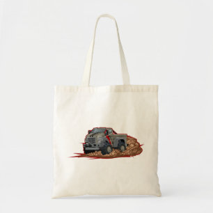 Cartoon truck tote bag