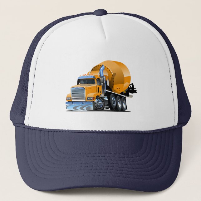 Cartoon truck trucker hat (Front)
