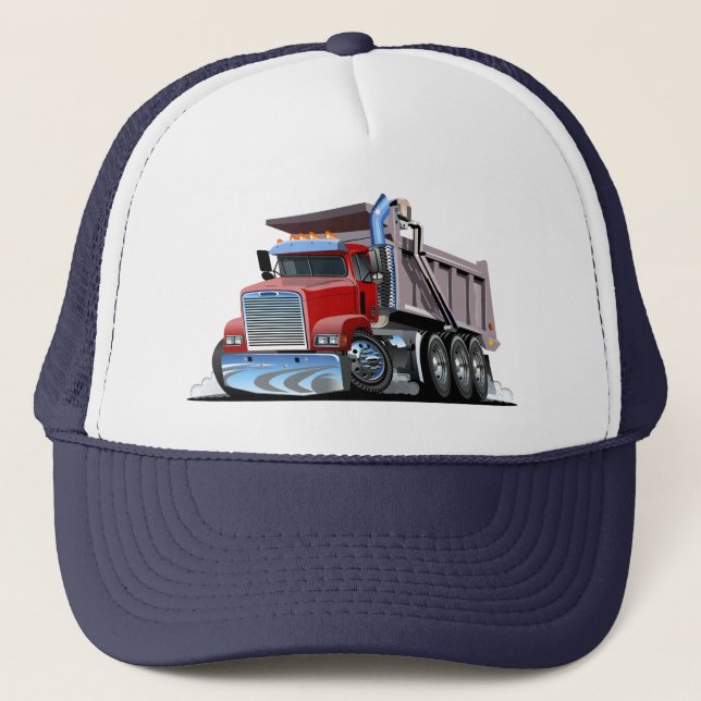 Cartoon truck trucker hat (Front)
