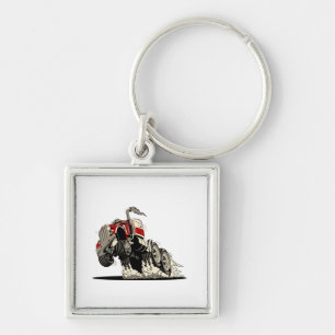 cartoon truxk key ring