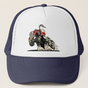 cartoon truxk trucker hat