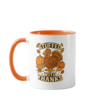 Cartoon Turkey Happy Thanksgiving