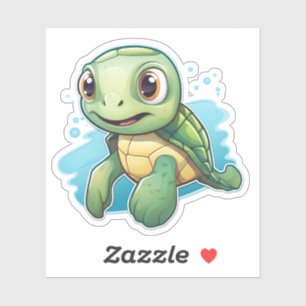 Cartoon turtle illustration