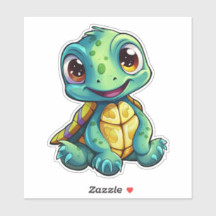 Cartoon turtle illustration