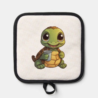 Cartoon turtle illustration Copy Copy Copy Copy Co Pot Holder