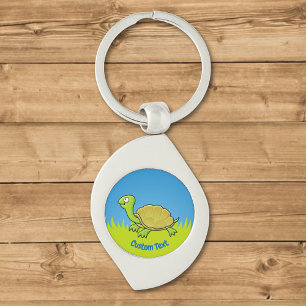 Cartoon Turtle Keychain