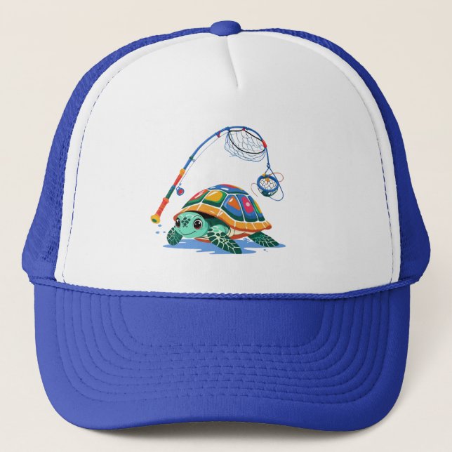 Cartoon Turtle Kids Hat (Front)