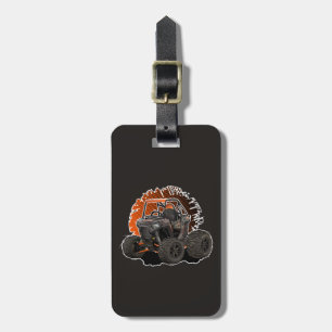 Cartoon UTV off-road vehicle Luggage Tag