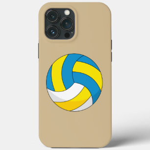 Cartoon Volleyball Ball iPhone 13 Pro Max Case