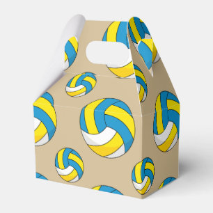Cartoon Volleyball Ball Favour Box