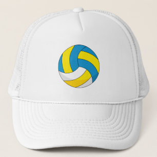 Cartoon Volleyball Ball Trucker Hat