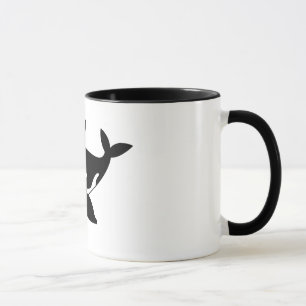 cartoon whale mug