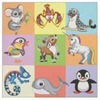 cartoon wild animals for little kids