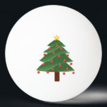 Cartoon Winter Christmas Tree with Ornaments  Ping Pong Ball<br><div class="desc">A time honoured family tradition, one of the best parts of holidays is chopping down the perfect fir tree to decorate the living room for Christmas. Evergreens, which stay green throughout the year, have a long history of use as symbols of eternal life and resilience during winter months. When Queen...</div>