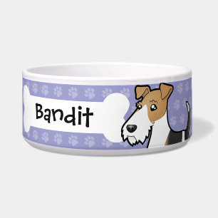 Cartoon Wire Fox Terrier