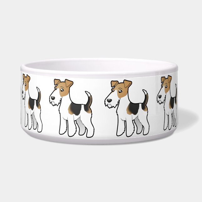 Cartoon Wire Fox Terrier (Front)