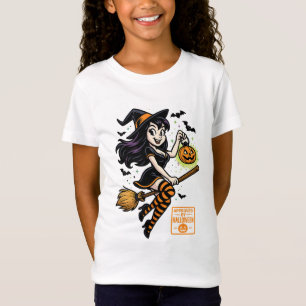Cartoon Witch – Approved by Halloween T-Shirt