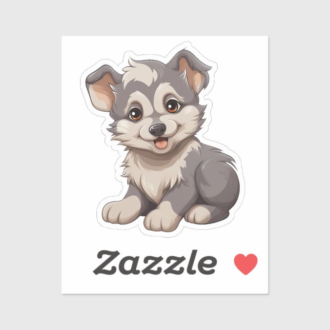 Cartoon wolf illustration (Sheet)