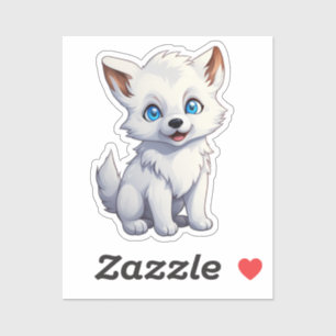 Cartoon wolf illustration