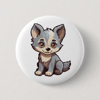 Cartoon wolf illustration