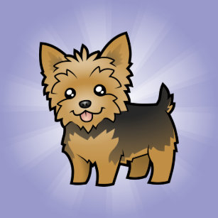Cute Cartoon Yorkshire Terrier Accessories Zazzle Co Uk