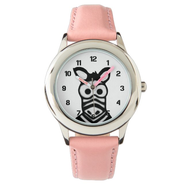 Cartoon Zebra Watch (Front)