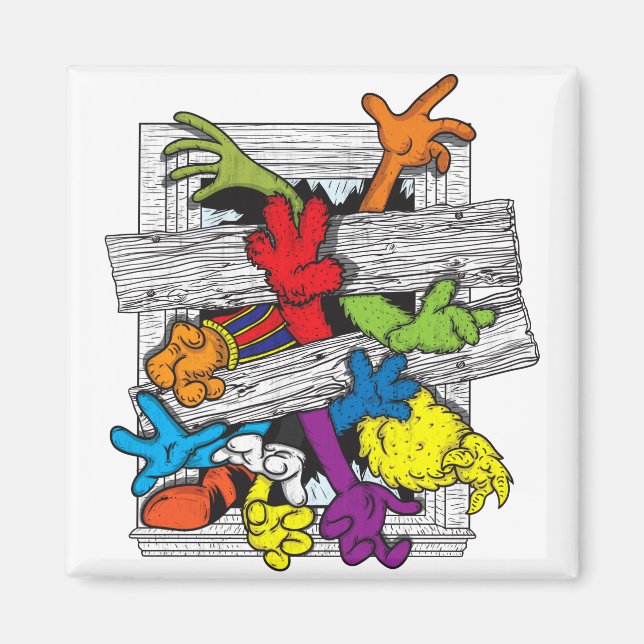 Cartoons Attack Magnet (Front)