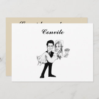 Cartoons in invitations