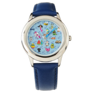 Cartoons sparkles cute blue kids cartoons watch
