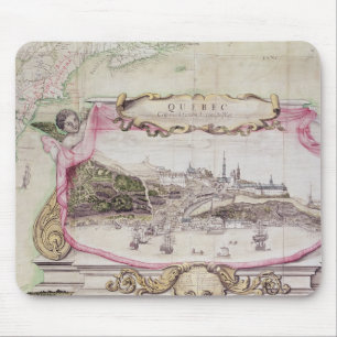 Cartouche of Quebec Mouse Mat