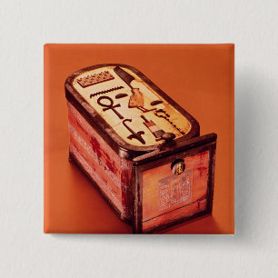 Cartouche-shaped box 15 cm square badge