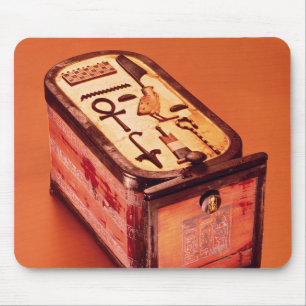 Cartouche-shaped box mouse mat