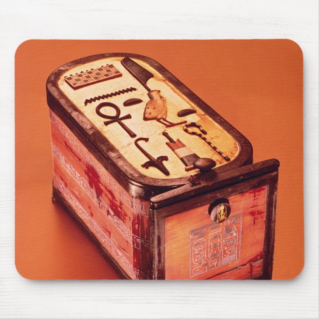 Cartouche-shaped box mouse mat (Front)