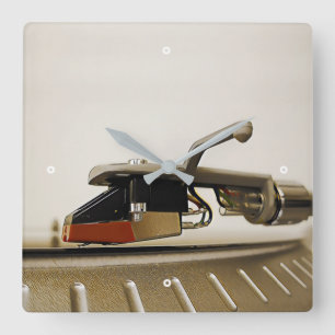 Cartridge macro shot - square wall clock