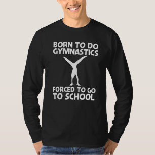 Cartwheel Art For Men Women Gymnast Handstand Tumb T-Shirt