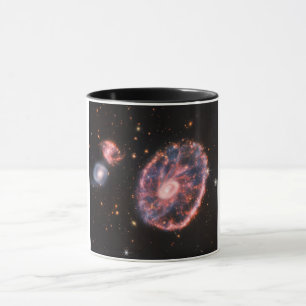 Cartwheel Galaxy, James Webb Space Telescope Mug