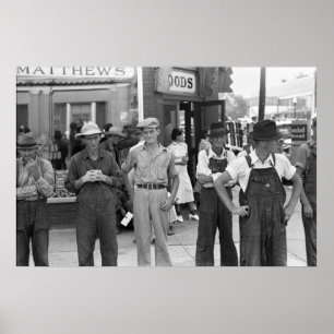 Caruthersville Farmers, 1938 Poster