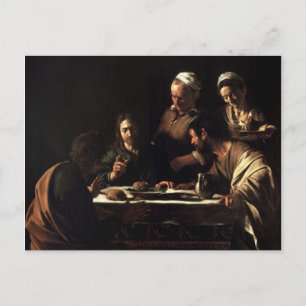 Carvaggio Art Work Postcard