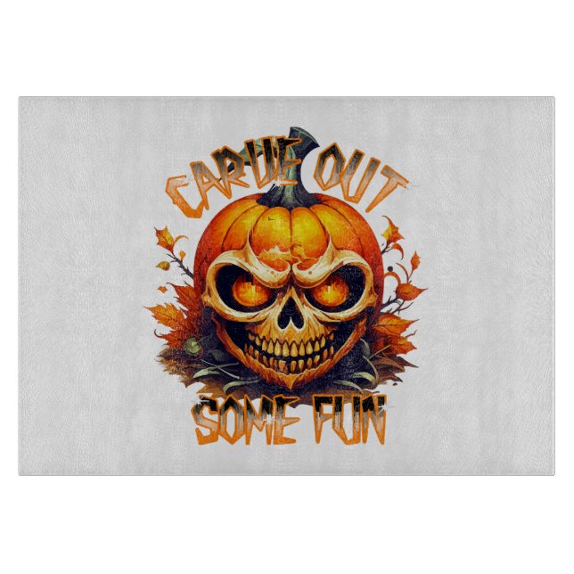 Carve Out Some Fun Cutting Board (Front)