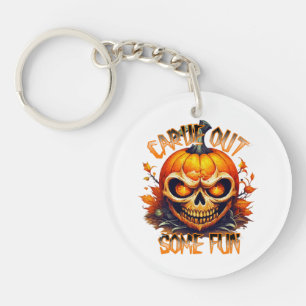 Carve Out Some Fun Key Ring