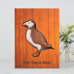 Carved Atlantic Puffin