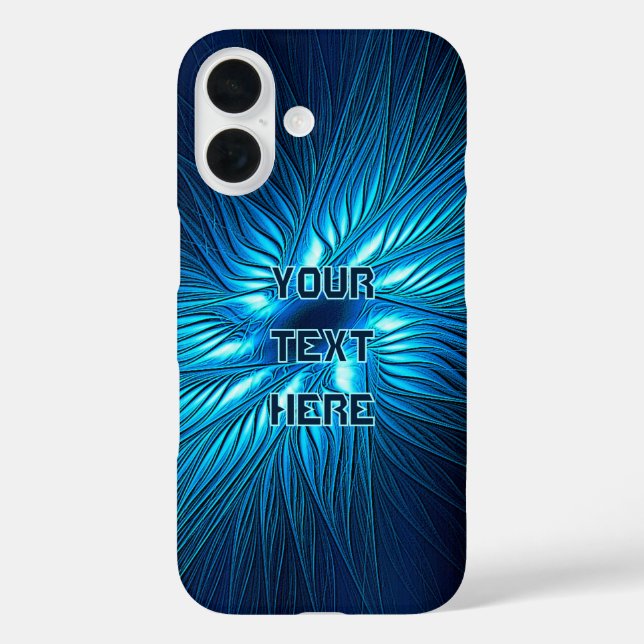 Carved Blue Star Case-Mate iPhone Case (Back)