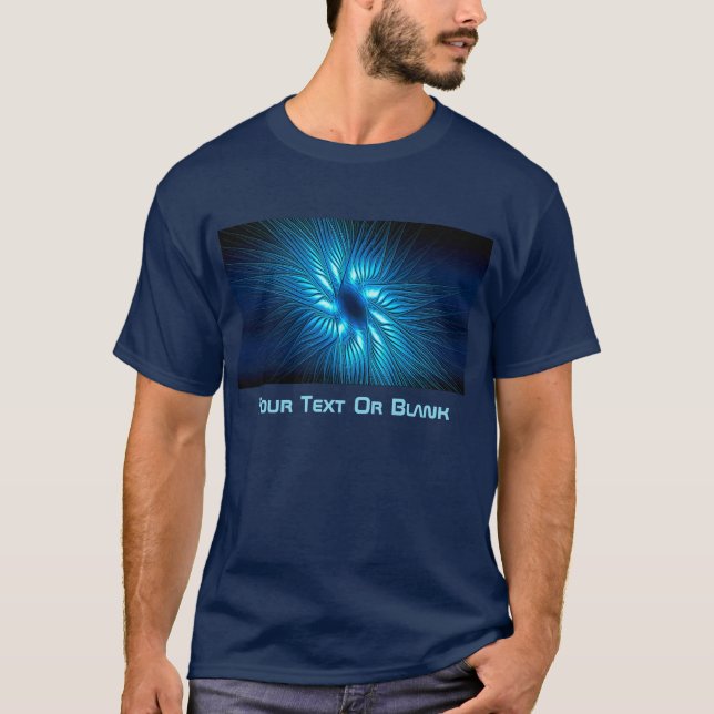 Carved Blue Star T-Shirt (Front)