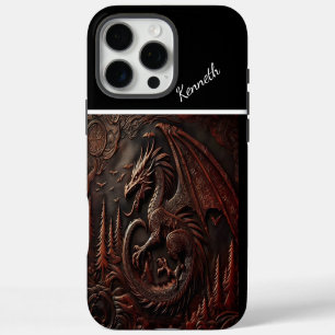 Carved Dragon Mountaintop iPhone 16 Pro Max Case