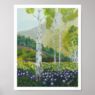 Carved In A Tree Poster