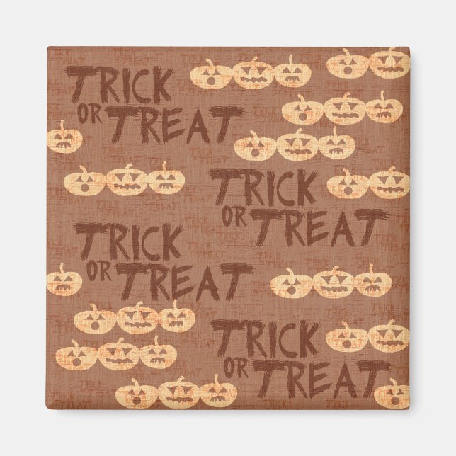 Carved Pumpkins Magnet (Front)