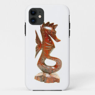 carved seahorse case