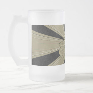 Carved Thanksgiving Turkey - Frosted Glass Beer Mug