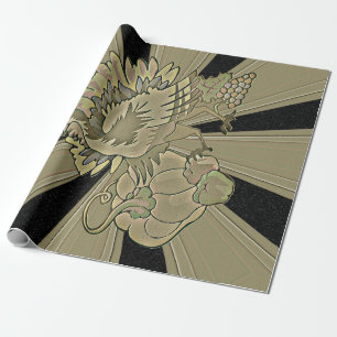 Carved Thanksgiving Turkey - Wrapping Paper
