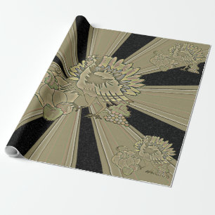 Carved Thanksgiving Turkey - Wrapping Paper